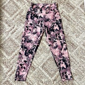 Ladies Adidas Sz Large high waist print workout leggings
